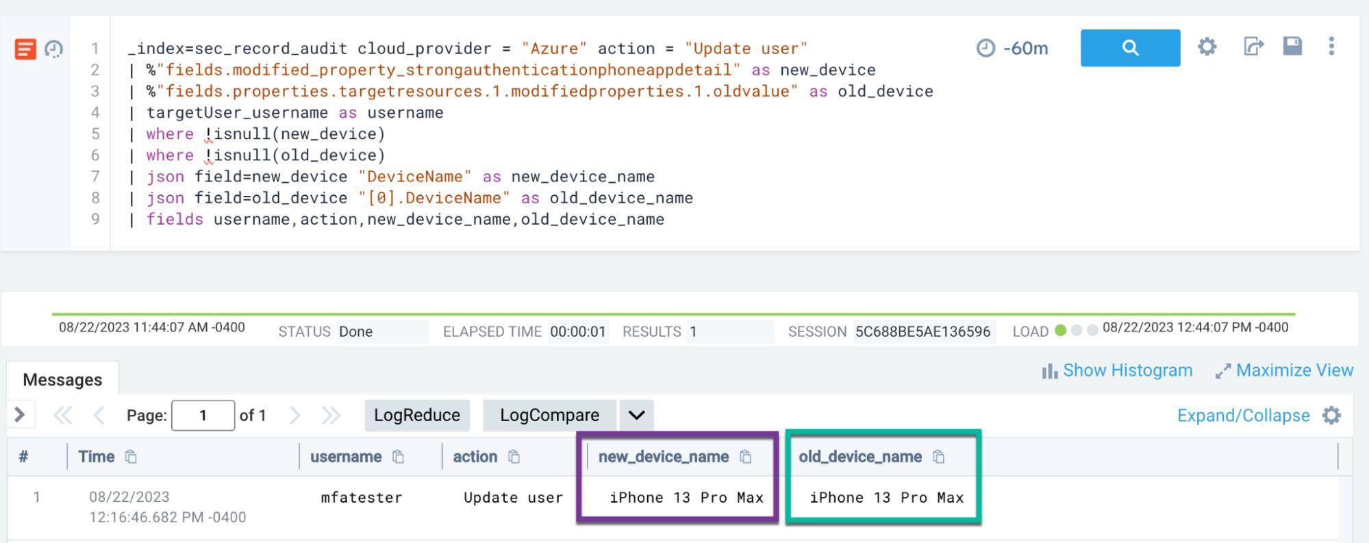 MFA device registration detection