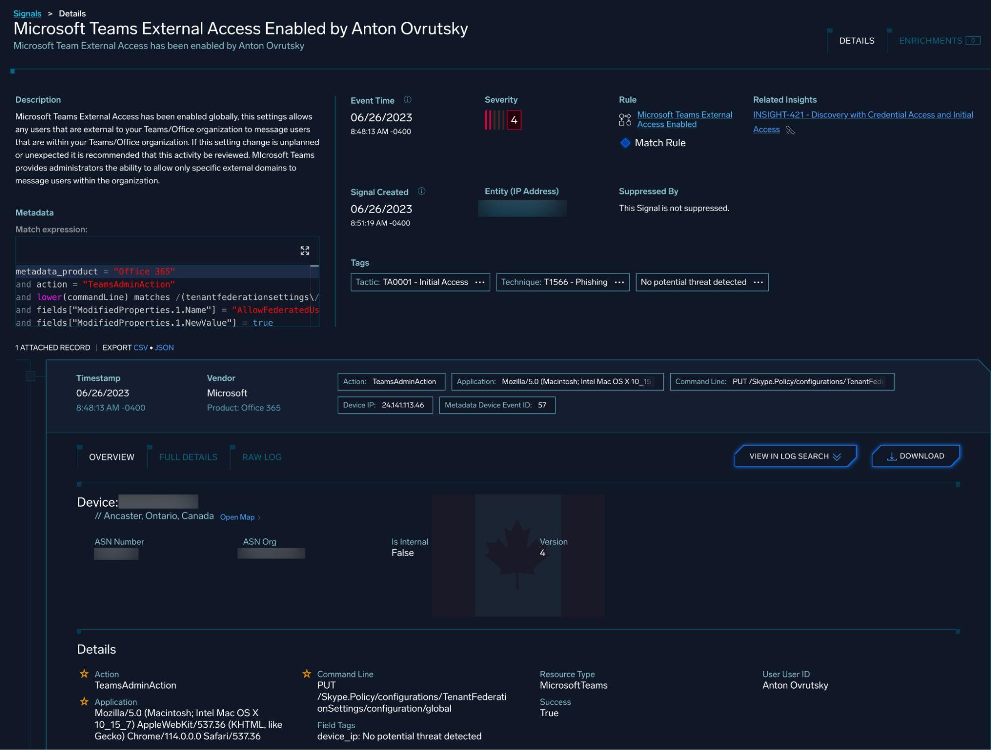 Teams guest access configuration alert