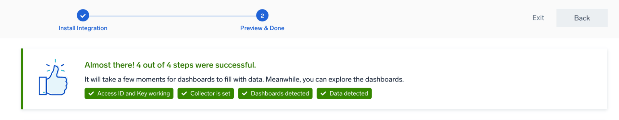 Helm deployment success