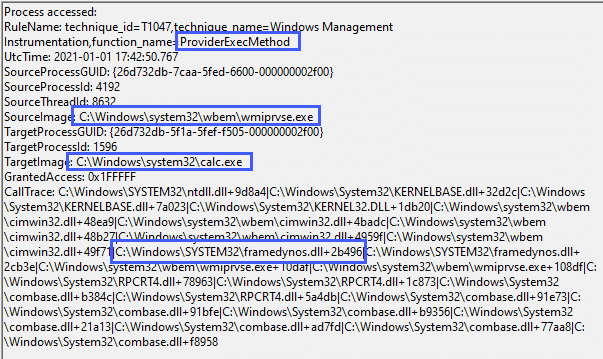 WMI execution via Office macro