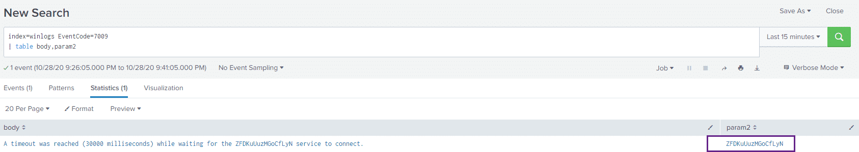 Windows Event ID 7009 showing service activity